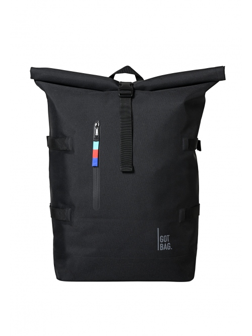 GOTBAG ROLLTOP BACKPACK BLACK